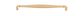 Cabinet TRA21096 Pull Sarlat Brushed Brass L338xp49mm Bd18mm Ctc320mm