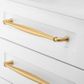 Cabinet TRA21106 Pull Sarlat Brushed Brass L470xp51mm Bd20mm Ctc450mm
