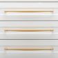 Cabinet TRA21106 Pull Sarlat Brushed Brass L470xp51mm Bd20mm Ctc450mm