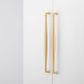 Cabinet TRA21106 Pull Sarlat Brushed Brass L470xp51mm Bd20mm Ctc450mm