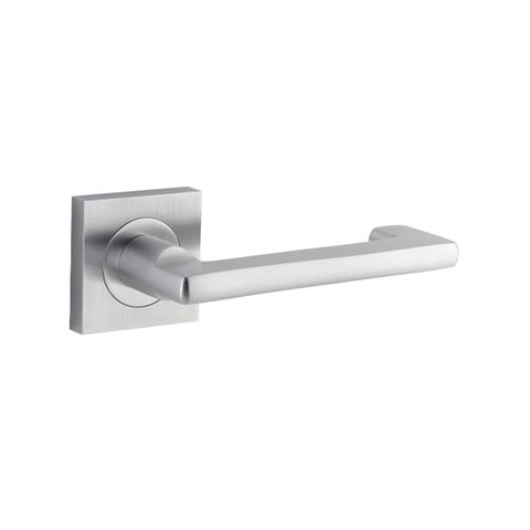 Door TRA21175 Lever Baltimore Return Sqr Rose BC H52xw52xp58mm