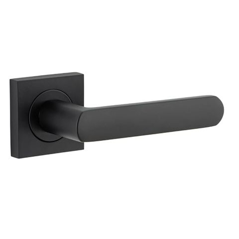 Door TRA21183 Lever Osaka Square Rose Matt Black H52xw52xp55mm