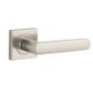 Door TRA21189 Lever Osaka Square Rose Satin Nickel H52xw52xp55mm