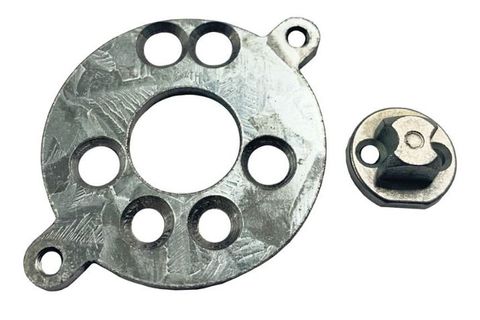 Lockwood 3777-KIT Dual / Lower Cylinder Mount Kit - Suits 3772SS MKII, requires 570EC4/77SC Cylinder