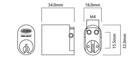 Lockwood 570EC4/77SC Dual Access Lower Cylinder