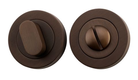 Iver TRA9311 Privacy Turn Set Signature Brass