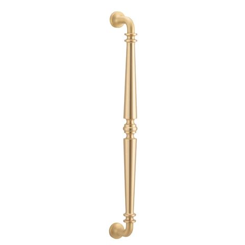 Pull TRA9363 Handle Sarlat B/Brass L485xw32xp72mm Bp35mm Ctc450mm