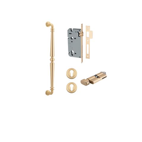 Pull TRA9363KENTR60KT Hdle Sarlat B/Brass L485XW32XP72 BP35 CTC450 Entr Kit