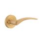 Door TRA9364KIBPRIV60 Lvr Oxford Rnd Rose Inbuilt Priv Pair B/Brass D58XP64