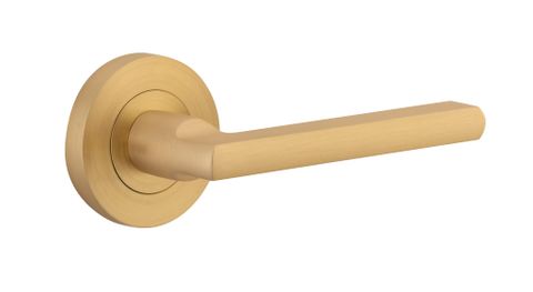 Door TRA9365 Lvr Baltimore Rnd Rose Sb D52xp58mm