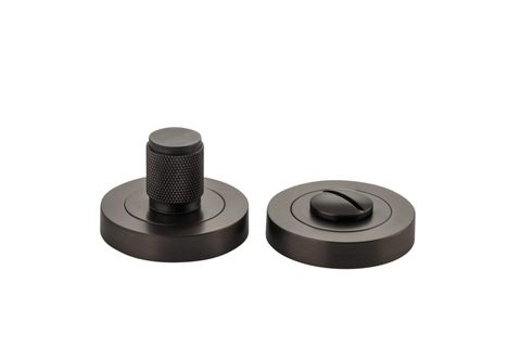 Privacy TRA9411 Turn Brunswick Cfix Round Knurled Signature Brass