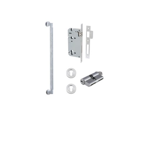 Pull TRA9435KENTR60KK Handle Brunswick Euro Pr Brushed Chrome L485xw22xp63mm
