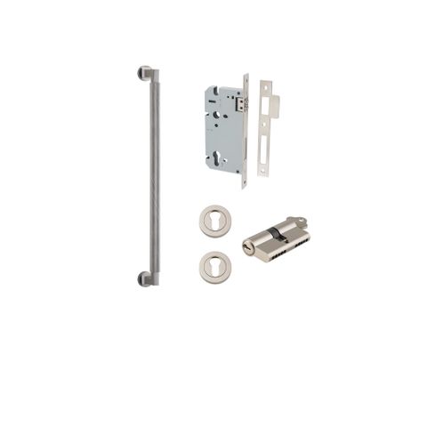 Pull TRA9439KENTR60KK Handle Brunswick Euro Pair Satin Nickel L485xw22xp63mm