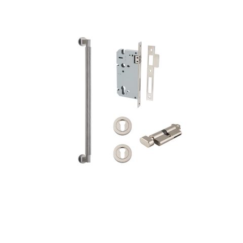 Pull TRA9439KENTR60KT Handle Brunswick Euro Pair Satin Nickel L485xw22xp63mm