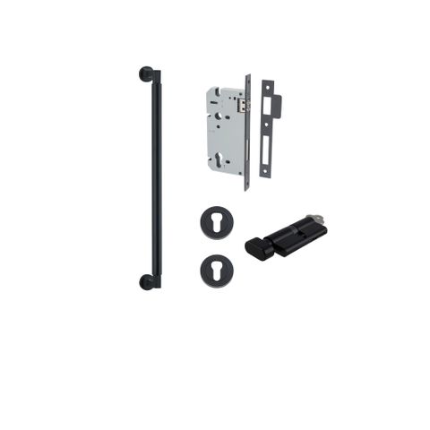 Pull TRA9443KENTR60KT Handle Berlin Euro Pair Matt Black L485xw22xp63mm