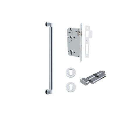 Pull TRA9444KENTR60KT Handle Berlin Euro Pair Polished Chrome L485xw22xp63mm