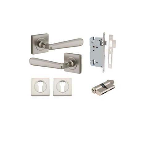 Door TRA21199KENTR60KK Lvr Copenhagen Sqr Rose Sn H52XW52XP61 Entr Kit