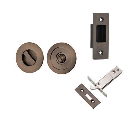 Iver TRA21431 Sliding Priviacy Set Signature Brass