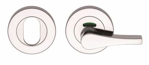Lockwood Symphony 1226/9P Oval Cylinder Escutcheon & Indicating Disabled Turn Kit