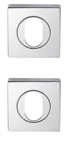 Lockwood Symphony 1426/6 Square Double Oval Cylinder Escutcheon Kit