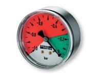 Optical Indicator/Manometer -0.25bar (glycerine filled)
