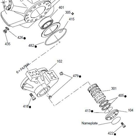 77718 - HMB270 - Valve Housing Kit - F4