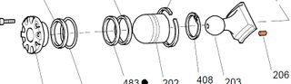 25144 - Restrictor Screw - 21 STD