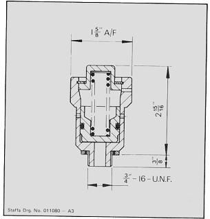 Crankcase Relief Valve 60 PSI