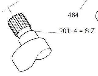 25836 - HMC080 - S Shaft