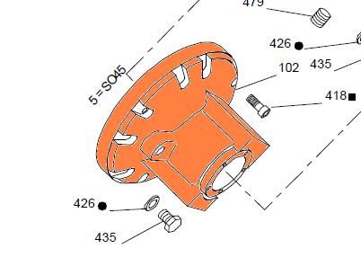 77864 - HDB400 - S04 Valve Housing