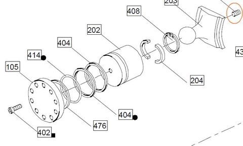 25866 - Restrictor Screw - .40,0200