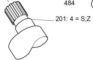 74909 - HMB100 - S Shaft Assy (80 cub in)