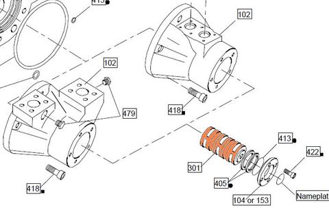 26186 - HMB150-325 Valve Spool - F4 - FM4 4,0200