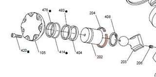 26328 - HMB045 - Piston Retaining Half Ring (Need 2)