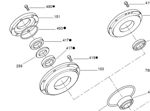65693 - HMB100 - Shaft Seal 2.75 ID