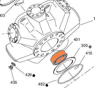 66820 HMB400 - Rear Bearing