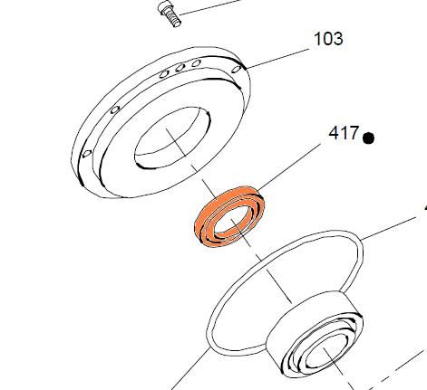 67170 - HMB/C270/400 - High Pressure Shaft Seal