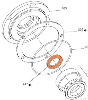 687524 - HMB010 - Shaft Seal