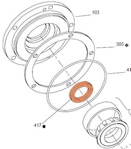 687524 - HMB010 - Shaft Seal
