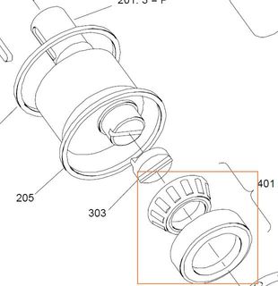 687521 HMB010 - Rear Bearing