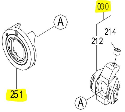 K3VL112 - Swash Kit LH