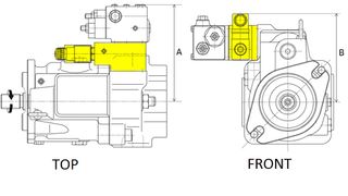 K3VL112/140/200 'LN/PN' Unload Assembly 12V NC