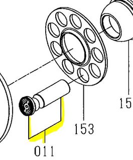 K3VL200 - Piston/Shoe Assembly Set