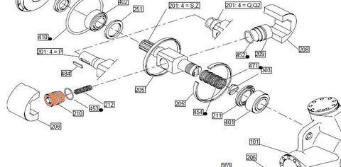 27129 - HMC080 - Displacement Piston - 10 CUBinLN