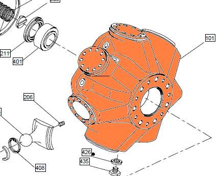 27357 HMB/C270 - Motor Case