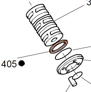 27906 - HMB/HMC080  - C.I Valve Seal Ring 3 (use for PL21)