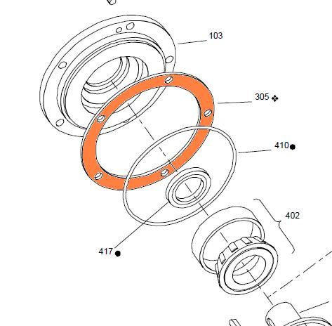 512652 HMB010  Shim Kit (Plastic & Steel)