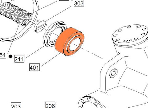 89664 - HMB/C045-200 - Rear Bearing