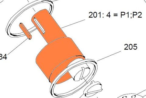 HMB325 - P P1 Shaft