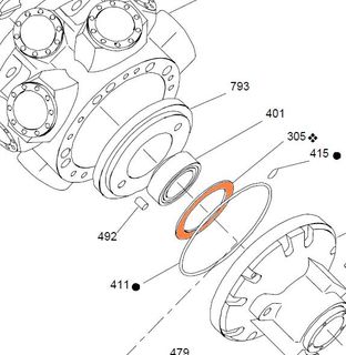 B400 - Mark 1 & Series 11 Front Shim Kit, Metal & Plastics